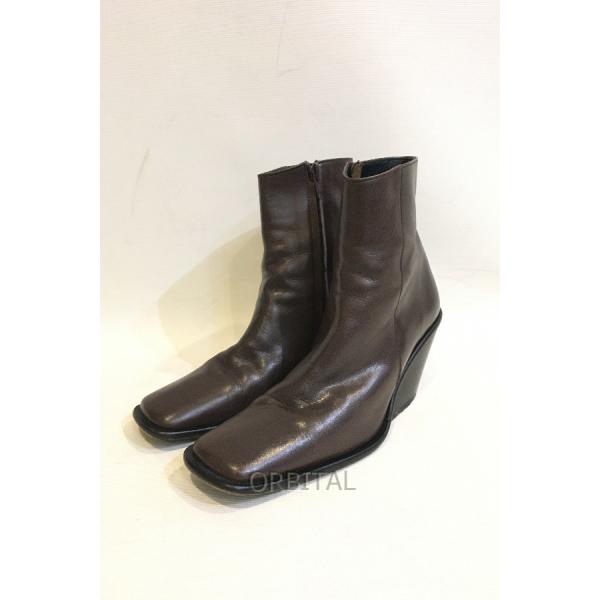 極美品 UNTISHOLD NATY-5 ショートブーツ レザー 36 極美品 UNTISHOLD NATY-5 ショートブーツ レザー 36