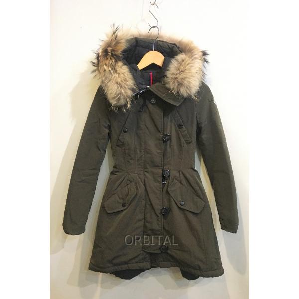 【極美品】モンクレール MONCLER ARRIOUS アリウス ダウンコート 二子玉) MONCLER モンクレール ARRIOUS アリウス ファー付 ダウン