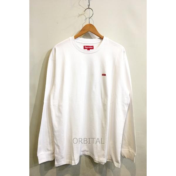 二子玉)Supreme シュプリーム 24SS Small Box Logo L/S Tee ホワイト