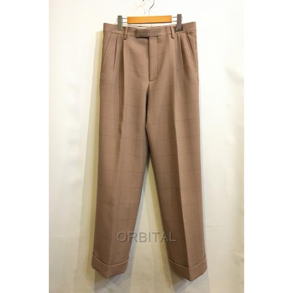 二子玉) GUCCI グッチ 23AW 未使用 ダブルG オーバーチェックウール