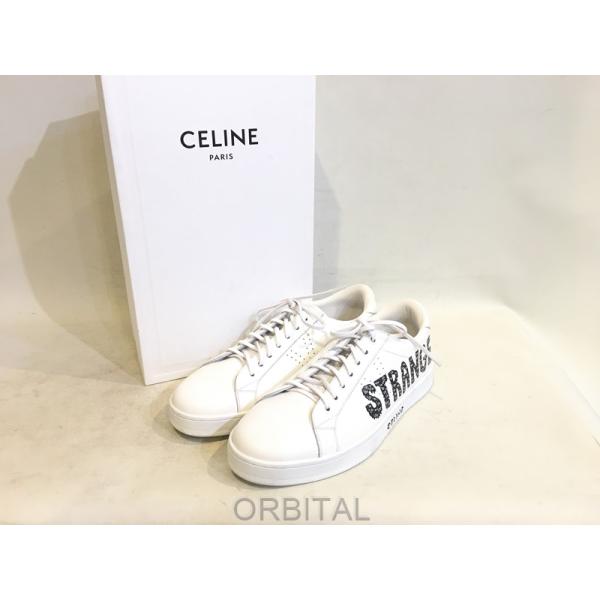 ブランド 二子玉)CELINE セリーヌ 限定品 STRANGE スニーカー