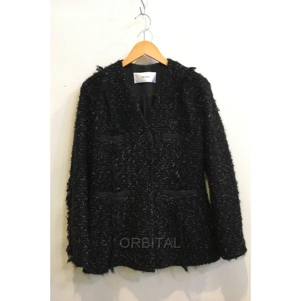 二子玉)ADORE アドーア ファンシーツィードジャケット 定価108,900円