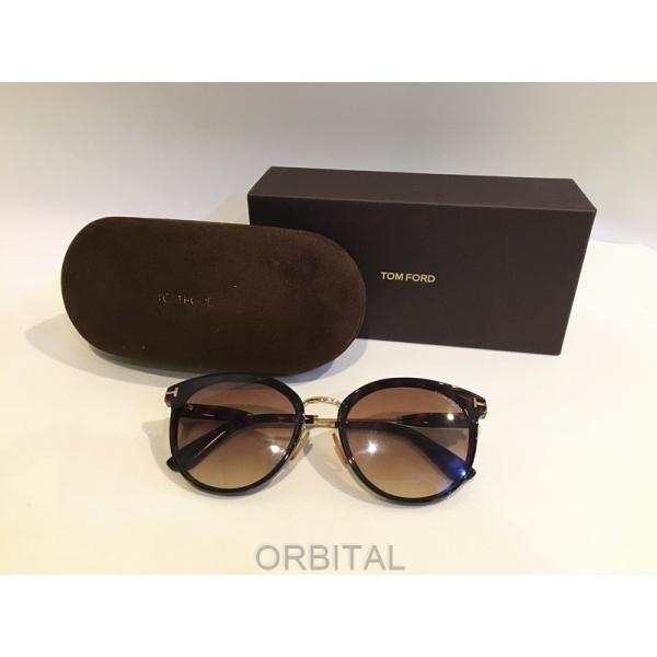 二子玉) TOM FORD トムフォード TF725-K ボストン サングラス ブラウン