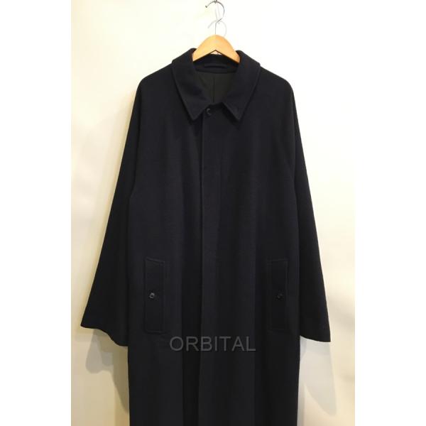 二子玉) COMOLI コモリ 24FW カシミヤバルカラーコート ステンカラー