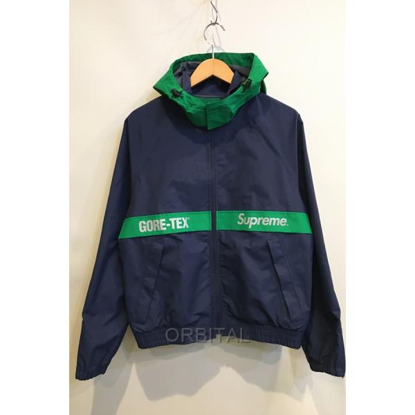 二子玉) Supreme シュプリーム GTXロゴマウンテンパーカー ゴアテック