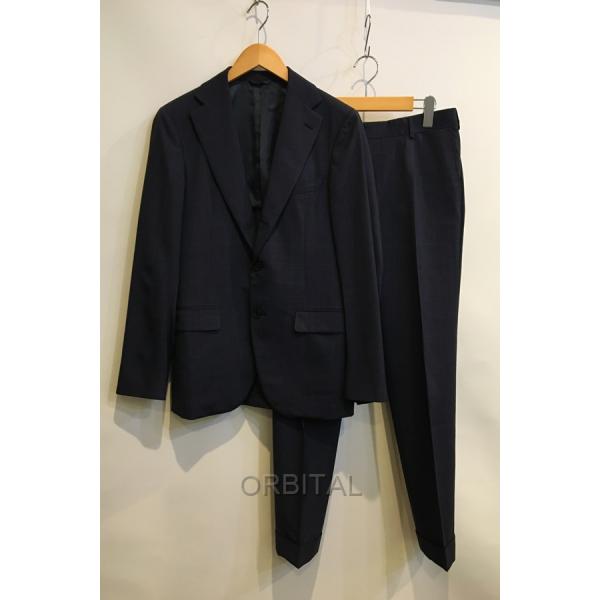 二子玉)Belvest×BEAMS ベルベスト×ビームスF 別注ウールチェック3B