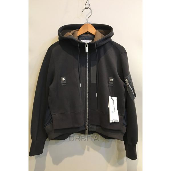 二子玉) sacai サカイ 25AW 極美品 SCW-231 スポンジスウェット