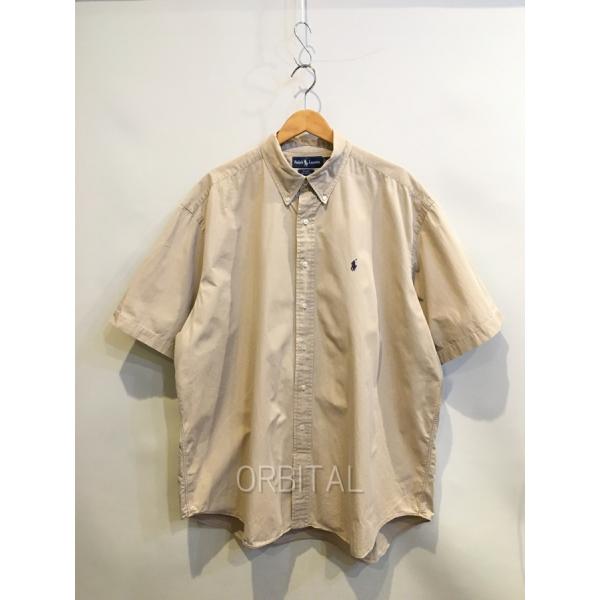 二子玉) RALPH LAUREN ラルフローレン 90s ビンテージ BLAKE半袖シャツ