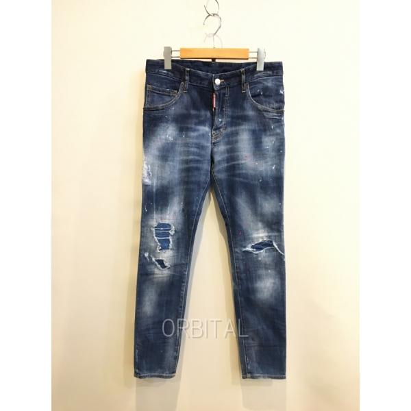 二子玉) DSQUARED2 ディースクエアード SUPER TWINKY JEAN スーパー
