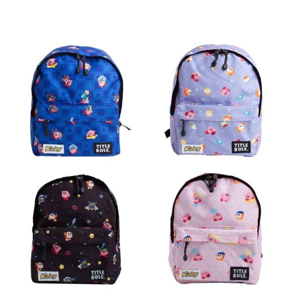 大人気!星のカービィのキャラクターデイパック。キッズからガールズにも！デザインと使いやすさで大人気のアイテムです。■マテリアル：ポリエステル600D■サイズ：(W)27×(H)33×(D)13cm (13L) 重量：280g男女問わず毎日の...