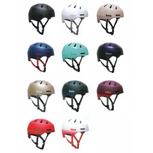 bernブランドの黎明期を支えてきたスタンダードモデルMACONがリニューアル。スケートボード、スノー、タウンユースとスタイルを問わず、幅広いユーザーのニーズに応えてくれるでしょう。メーカー保証付き、安心の日本正規メーカー（代理店）商品、さ...