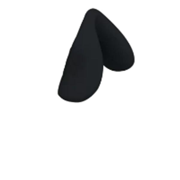 ネコポス対象  SMITH SUNGLASS SPARE PARTS   ASIAN FIT NOSE RUBBER (BLACK)  @1200 アジアン 鼻パッド Sunglass スミス サングラス