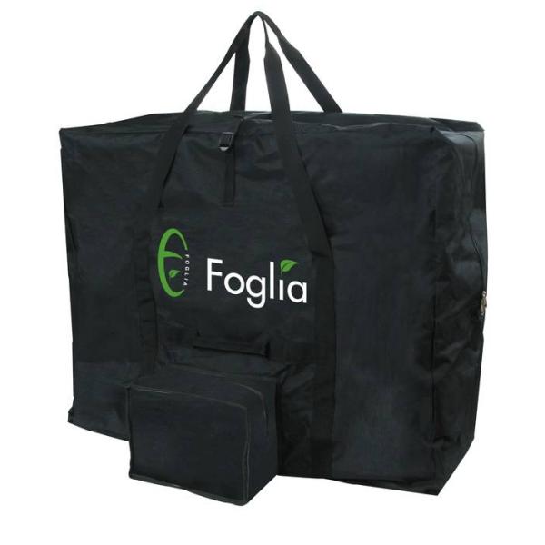 ●収納袋一体型の折畳用キャリングバック●[原産国]: 中国●[本体サイズ]: 高さ/69cm, 幅/78cm, 奥行/26cm●[重量]: 800g●[素材]: ポリエステル●対応サイズ: 14型~20型(但し車種により非対応(折畳形状等に...