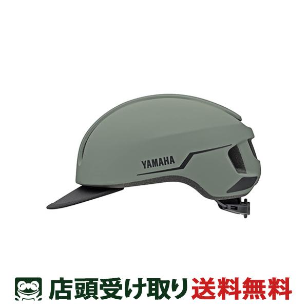 ポイント+4％ 10/15限定　ヤマハ YAMAHA CANVAS URBAN　ヤマハロゴ キャンバス アーバン 大人用ヘルメット マットオリーブ  Q7COGHY0003F