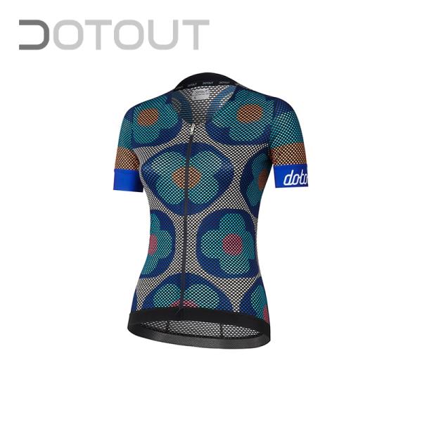 DOTOUT/hbgAEg Flower W Jersey 007 white-blue  W[W