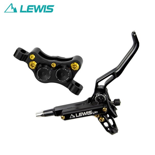 LEWIS LHT 4ピストン　チタンブレーキ　ローターおまけ付き LEWIS ルイス LHT Ultimate ブレーキ : サイクリックYAHOO支店