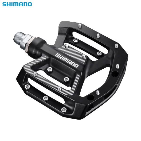 SHIMANO シマノ PD-GR500 フラット ペダル ブラック 自転車 シマノ SHIMANO PD-GR500 フラットペダル ブラック EPDGR500L