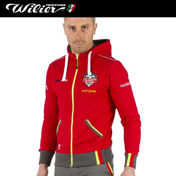 ＜最安値挑戦中!＞☆WILIER SELLE ITALIA ウィリエール セライタリア WL213 スウェットシャツ パーカー
