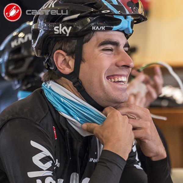 15%OFF]CASTELLI 7047 TEAM SKY HEAD THINGY カステリ チームスカイ 