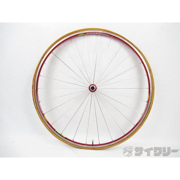 ホイール 700C マビック 【SALE】フロントホイール HELIUM レッド