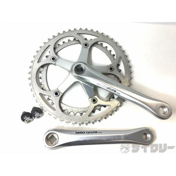 クランク クランク本体 サンツアー クランクセット CYCLONE 52