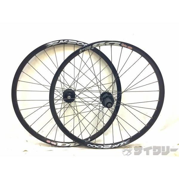 26インチホイール　前後セット ホイール（DISC用） 26インチ リジダ ホイールセット ZAC2000 DISC