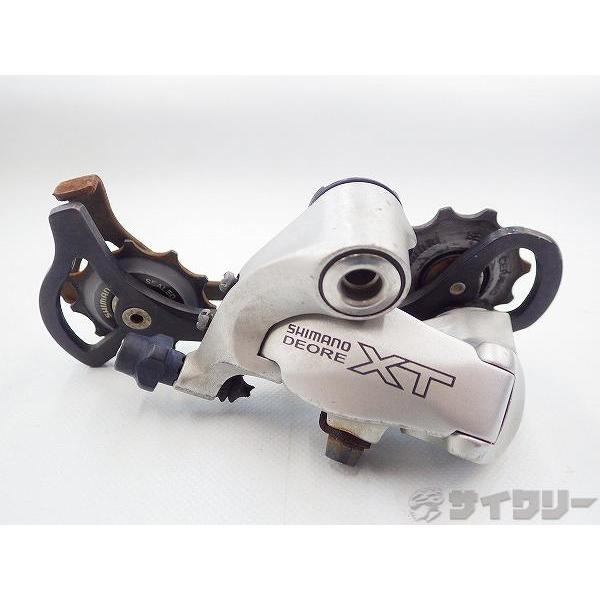 SHIMANO シマノ XT RD−M750 リヤディレイラー USED美品 ③ リアディレイラー シマノ RD-M750 DEORE XT 9s ※難あり - 中古