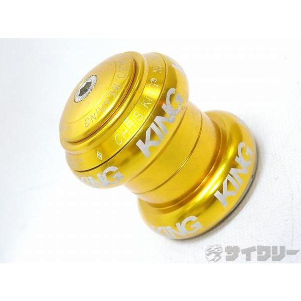 クリスキング（GOLD）OS Chris King Grip Nut OS 1-1/8 ヘッドパーツ