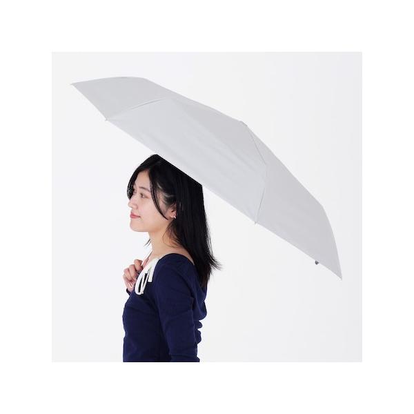 晴雨兼用 日傘 折りたたみ傘 ラディクール 遮光耐風 ミニ５５ 【カラー・グレー（灰色）】サイズ・５５cm 安心の一級遮光 Radi-Cool 遮光 UVカット100%生地