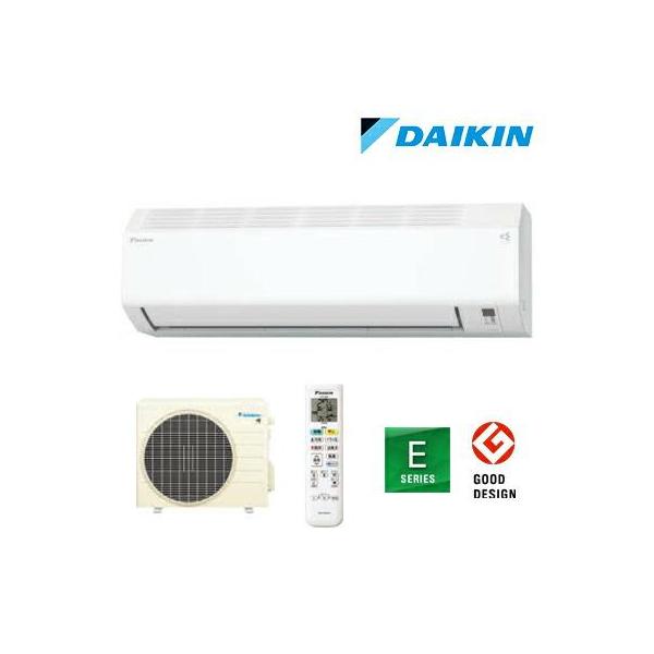 【取り付けあり】ダイキン６畳用ルームエアコン s225ates-wエアコン本体 ダイキン 標準取付工事費込 エアコン おもに6畳 Eシリーズ