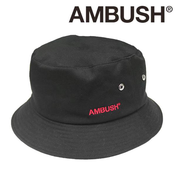 AMBUSH バケットハット AMBUSH アンブッシュ バケットハット 帽子 LOGO BUCKET HAT ロゴ