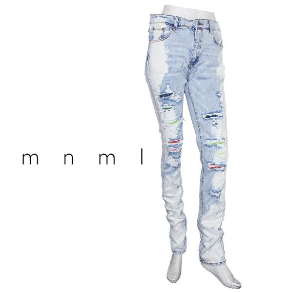 mnml（ミニマル） ストレッチデニム ジーパン スキニースリムフィット