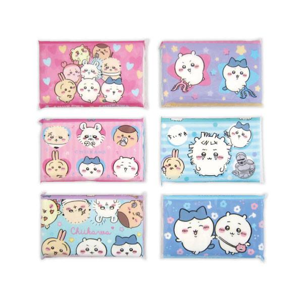 ちいかわ ミニポケットティッシュ 40個セット(4個入×10P）【水に