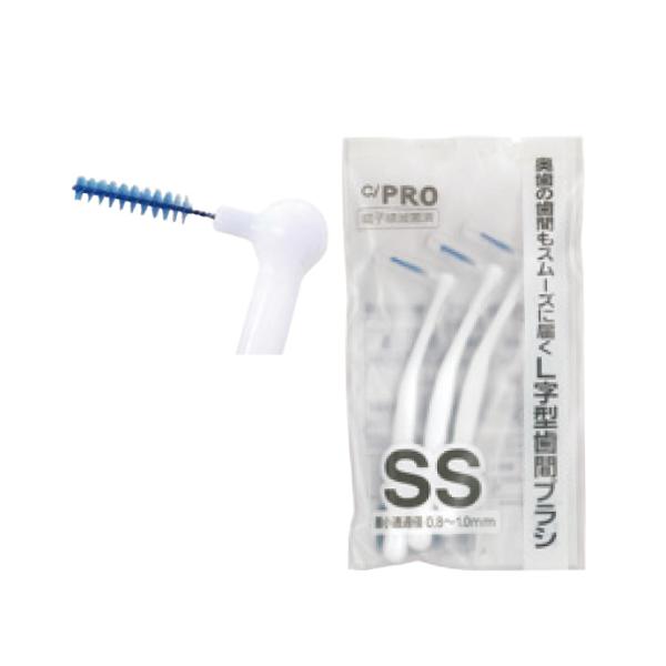 Ci PRO L字型歯間ブラシ奥歯の歯間もスムーズに届くL字型【商品の特徴】●ウレタンコーティングワイヤー採用。●歯科医がこだわったハンドル形状でとっても使い易い！●電子滅菌済みで１本毎にキャップがついていて衛生的です。●全7サイズの豊富な...