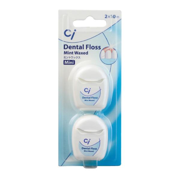 歯科医院専用商品糸にコーティングをしたワックスタイプです。 滑りが良くフロスに慣れていない方、詰め物や被せ物が多い方にもおすすめです。10ｍのかわいいミニサイズが2個セットになっているので、旅行やランチ磨きようなど、携帯用にも。ミントフレー...