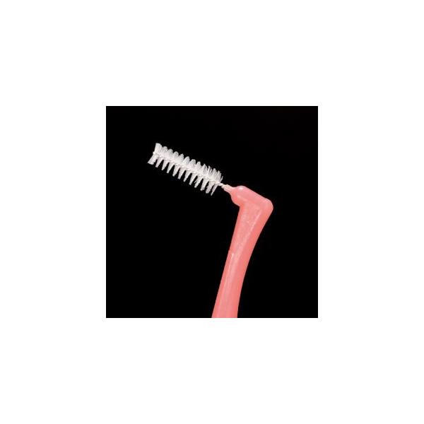 G.C.プロスペック 歯間ブラシ アングルアクアPROSPEC INTERDENTAL BRUSH ANGLE AQUAワイヤーを曲げずにあらゆる歯間に挿入できる設計で、臼歯部の清掃も楽に行える120°アングル。特にSSSサイズは、独自の楕...