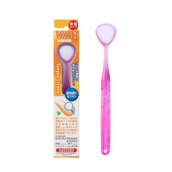 【商品仕様】日本製カラー：ピンク柄の材質：MBS樹脂毛の材質：特殊ナイロン毛の性質：ソフト(やわらか)耐熱温度：柄80℃、ブラシ材200℃国内特許取得済・国際特許申請済W-1はSHIKIEN CO.,Ltd.の登録商標です。（登録第5295...