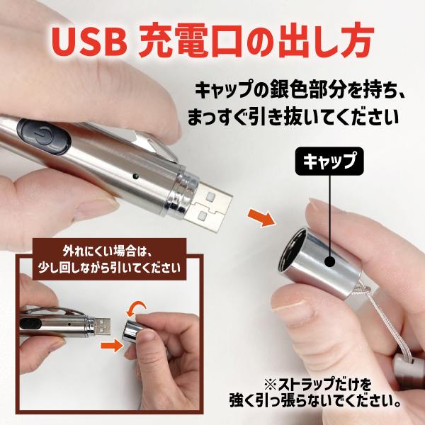 �L����炵 �L �������� LED�|�C���^�[ ���C�g �˂�����炵 USB�[�d �^���s������ �˂� �L���b�g �y�b�g�p�i ���� �ق� ������ �n�[�g �˂��� ���i�摜5