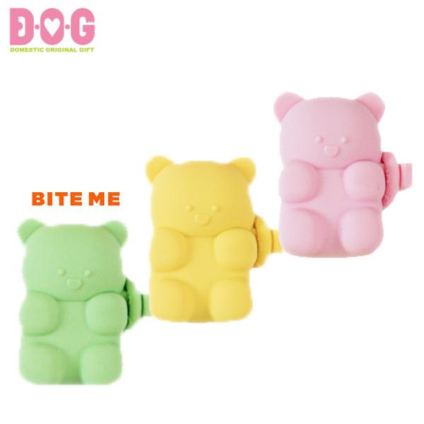 【BITE ME】【ジェリーベアLEDライト】犬 お散歩 夜 安全 バイトミー 韓国ブランド  充電式 TYPE-C