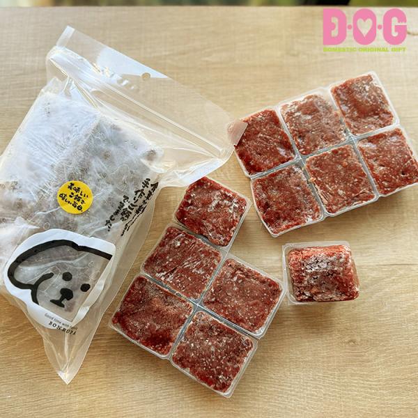 BON・rupa　BON馬肉みんち（生肉）500g（2トレー入り）／犬 ごはん  無添加 無着色 冷凍 ボンルパ