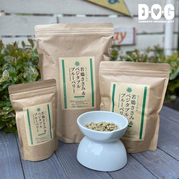 【D・O・Gのおいしいごはん 若鶏ささみ＆ベジタブル・ブルーベリー 100g】ドッグフード ランフリー 国産