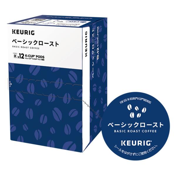 KEURIG K-Cup キューリグ Kカップ ベーシックロースト 8g×12個入
