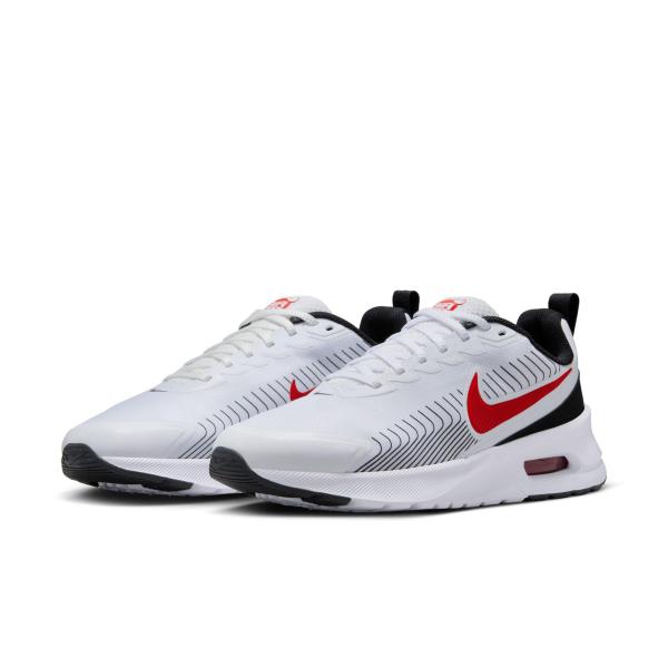 NIKE ナイキ エア マックス NUAXIS WHITE/UNIVERSITY RED-BLACK