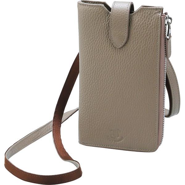 サニータンナリー イタリアンレザースマホショルダー 690082ーOAK