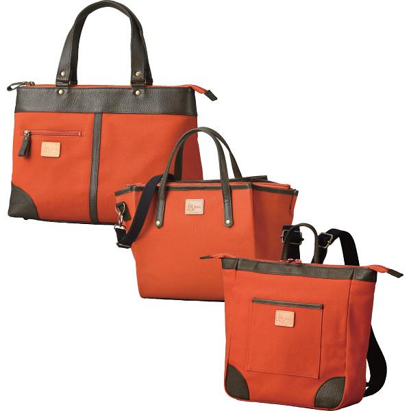 HaL 倉敷産帆布×姫路レザー ベーシックトート&ショルダー&リュック 