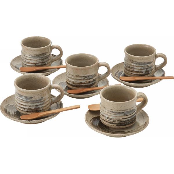 信楽焼 墨刷毛 碗皿5客揃 G5‐2607ss : Drink&Dream D-Park ヤフー店