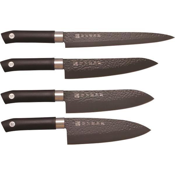 濃州孫六作 黒打和包丁4本セット 200Q : Drink&Dream D-Park ヤフー店
