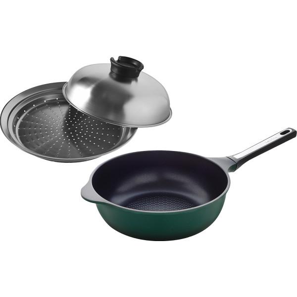 ベルフィーナプレミアム 深型(24cm)蒸し器セット 65907 : Drink&Dream