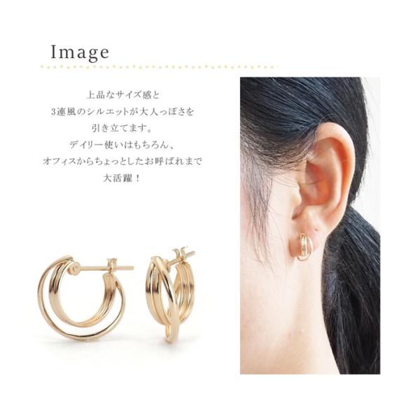 k10 クロッシングミニピアス フープ 【レイ】 log-cabin.jp