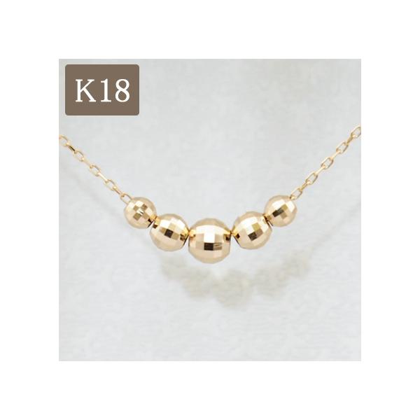 K18 YG オニキス　ハート　ミラーボール　ネックレス　18金 美品 K18 YG オニキス ハート ミラーボール ネックレス 18金 美品 18